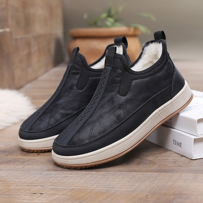 Winter New Cotton Men's Wool Cotton Boots Meifu Market
