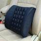 12V Car Massager Chair Pad - Neck & Waist Pillow for Pain Relief - view 21 (material: cotton | pattern: check)