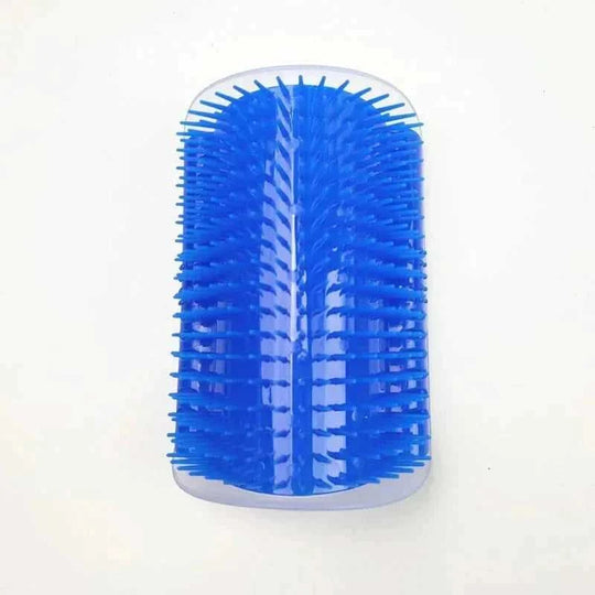 self-cleaning cat brush | silicone grooming comb | wall-mounted pet massager | energy saving