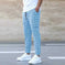 plaid print pants | casual drawstring trousers | mens fashion pants | energy saving