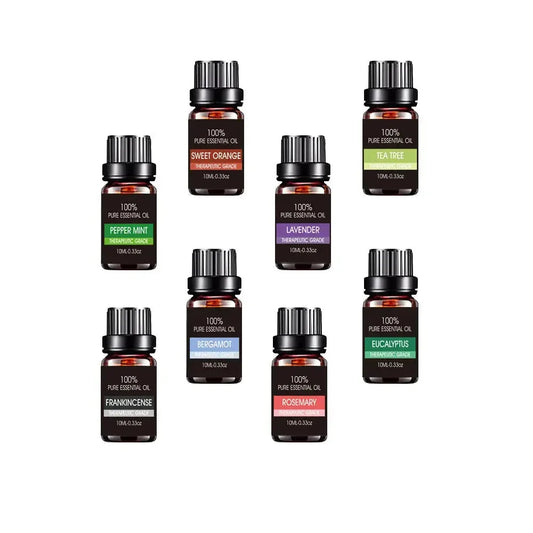 Organic Essential Oils Set Top Natural Therapeutic Grade Aromatherapy Oil Gift Kit For Diffuser