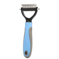 Stainless Double-sided Pet Brush Hair Removal Comb Grooming Dematting Dog Grooming Shedding Tools Meifu Market