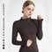 quick-dry yoga jacket | slim fit workout jacket | moisture wicking sports top | ultrasonic cleaning