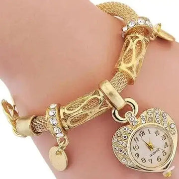 luxury heart charm bracelet | free shipping and gift box | mothers day gift idea | energy saving