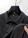 Ice Silk Polo – Men's Moisture-Wicking Side-Slit Sport Shirt