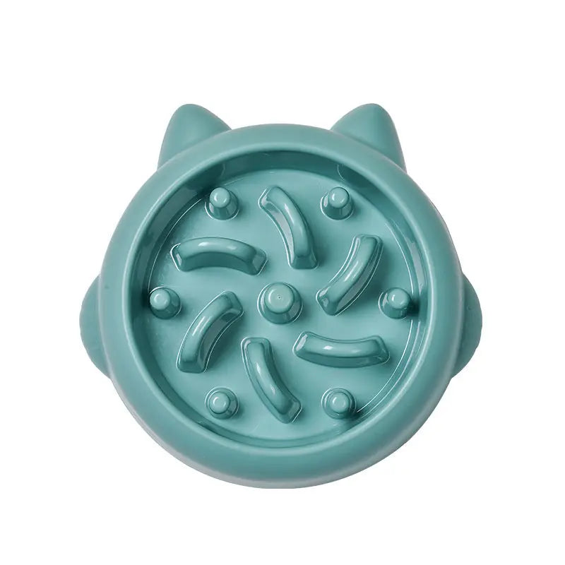 Slow Feeder Bowl - Anti-Choking Puzzle Dish for Dogs & Cats Meifu Market
