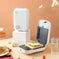 mini breakfast sandwich maker | non-stick waffle maker with plates | 3-in-1 breakfast cooker machine | ultrasonic cleaning