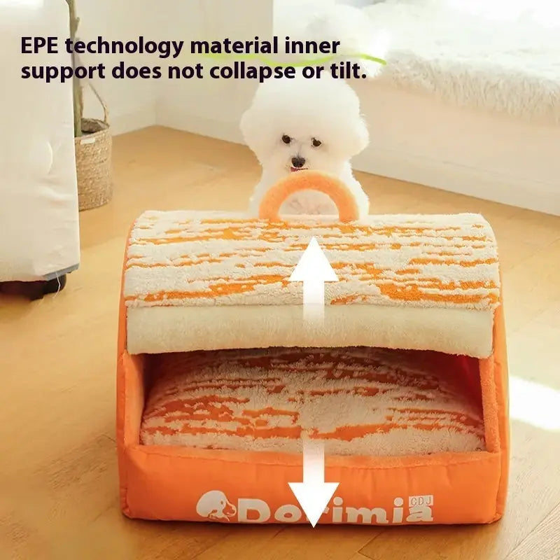 Kennel Four Seasons Universal Closed Warm Removable Washable Meifu Market