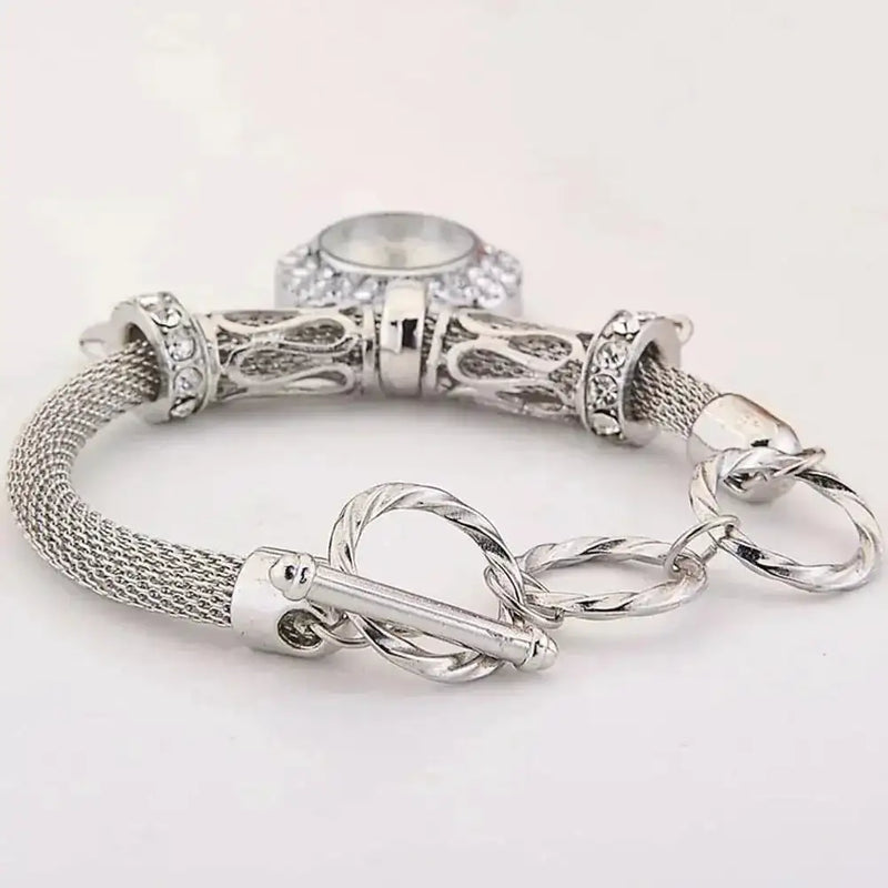 luxury heart charm bracelet | free shipping and gift box | mothers day gift idea | ultrasonic cleaning