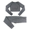 Seamless Knitted Dot Yoga Suit For Women Meifu Market