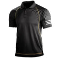 quick-dry polyester fabric | loose fit polo shirt | breathable summer t-shirt | energy saving