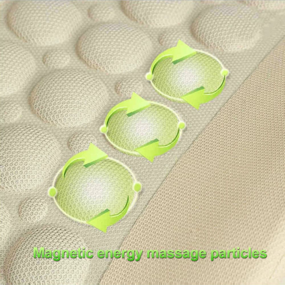 4 colors 12v car massager chair neck waist pillow pad cervical 