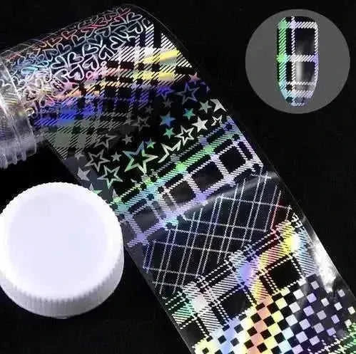 nail art stickers waterproof | gel nail wraps long lasting | salon quality nail decals | ultrasonic cleaning