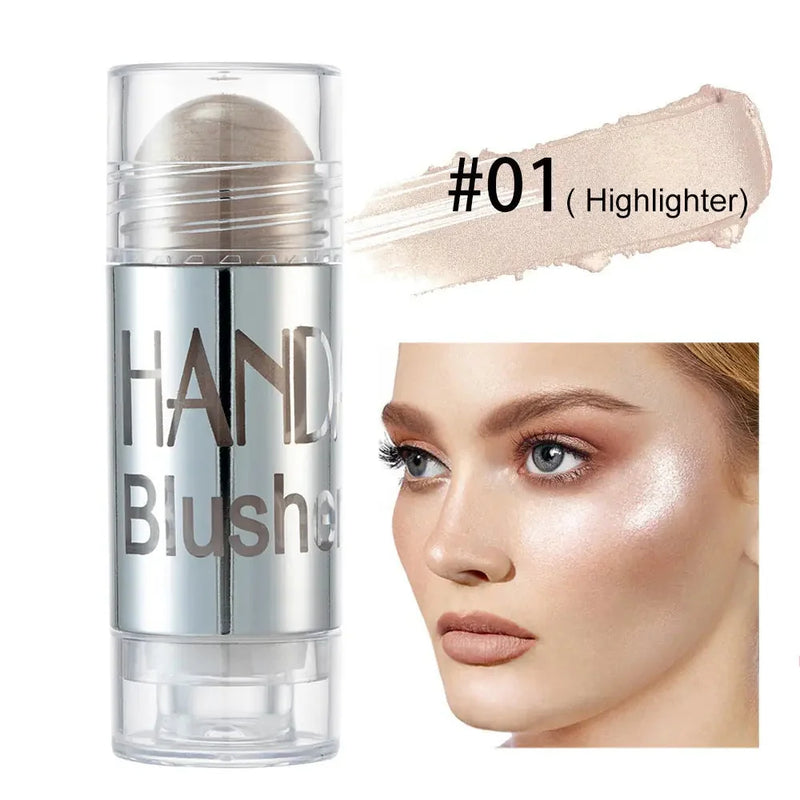 cream blush stick | waterproof blush makeup | long-lasting cream blush | ultrasonic cleaning