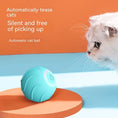 Smart Cat Toys Rolling Ball Pet Cat Owner Interactive Pets Toys Automatic Bouncing Ball USB Self Hi Teasing Kittens Jumping Ball Meifu Market