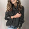Women's Lapel Pullover Knit Sweater Meifu Market
