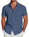 Men's Hawaiian Print Short Sleeve Lapel Shirt - Meifu Market