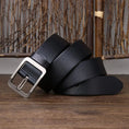stainless-steel buckle | genuine-leather belt | office-to-casual belt | ultrasonic cleaning