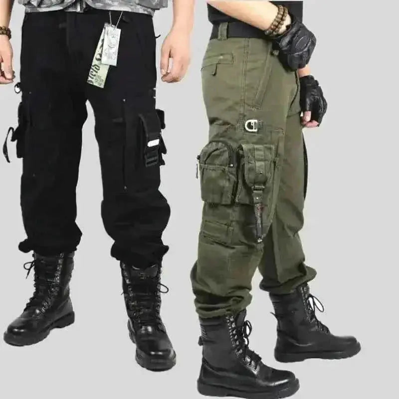 fashion work pants outdoor wear resistant mountaineering trouser 35 - texture and material detail