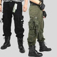 fashion work pants outdoor wear resistant mountaineering trouser 35 - texture and material detail