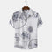 quick-dry polyester fabric | breathable linen blend shirt | short sleeve button down | ultrasonic cleaning