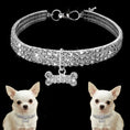 Bling Rhinestone Dog Collar Crystal Puppy Chihuahua Pet Dog Collars Leash For Small Medium Dogs Cats Meifu Market