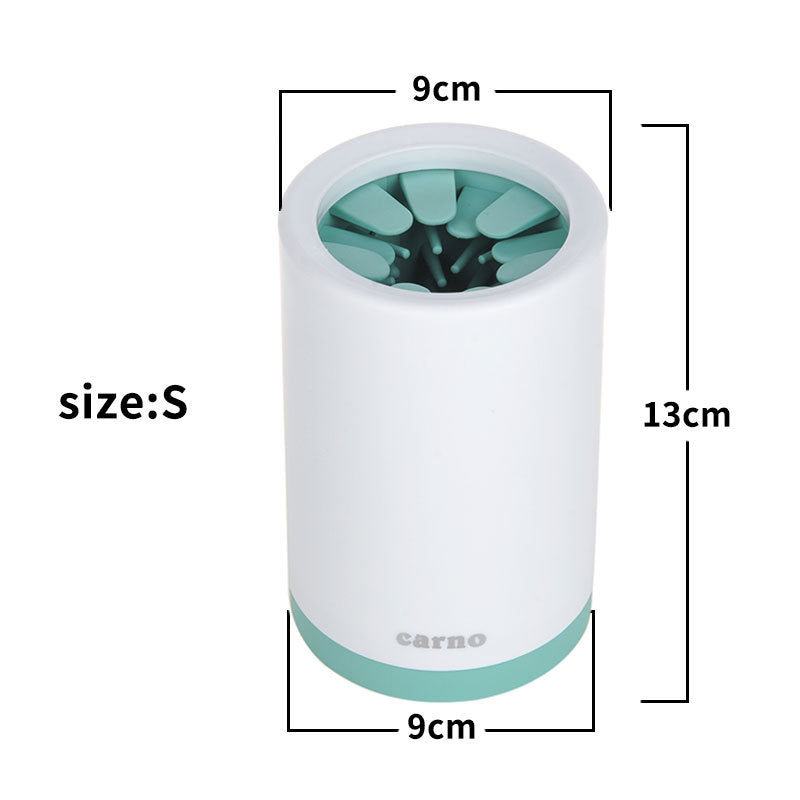 Portable Pet Paw Cleaner Cup Soft Silicone Comb Meifu Market