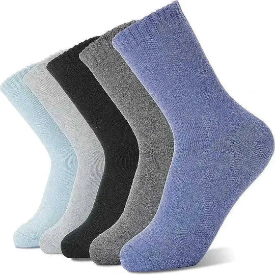 cold-proof cashmere socks | thermal wool tube socks | unisex winter socks | ultrasonic cleaning