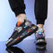 Breathable And Comfortable Flying Woven Men's Dad Shoes - Meifu Market