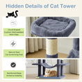 66 Inch Cat Tree Tower, Large Multi-Cat Climbing Extended Platform, Hammock, Pet House For Indoor Cats And Kittens Play Meifu Market