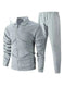 Autumn Youth Zipper Pocket Lapels Slim Fit Men's Jacket Suits - Meifu Market