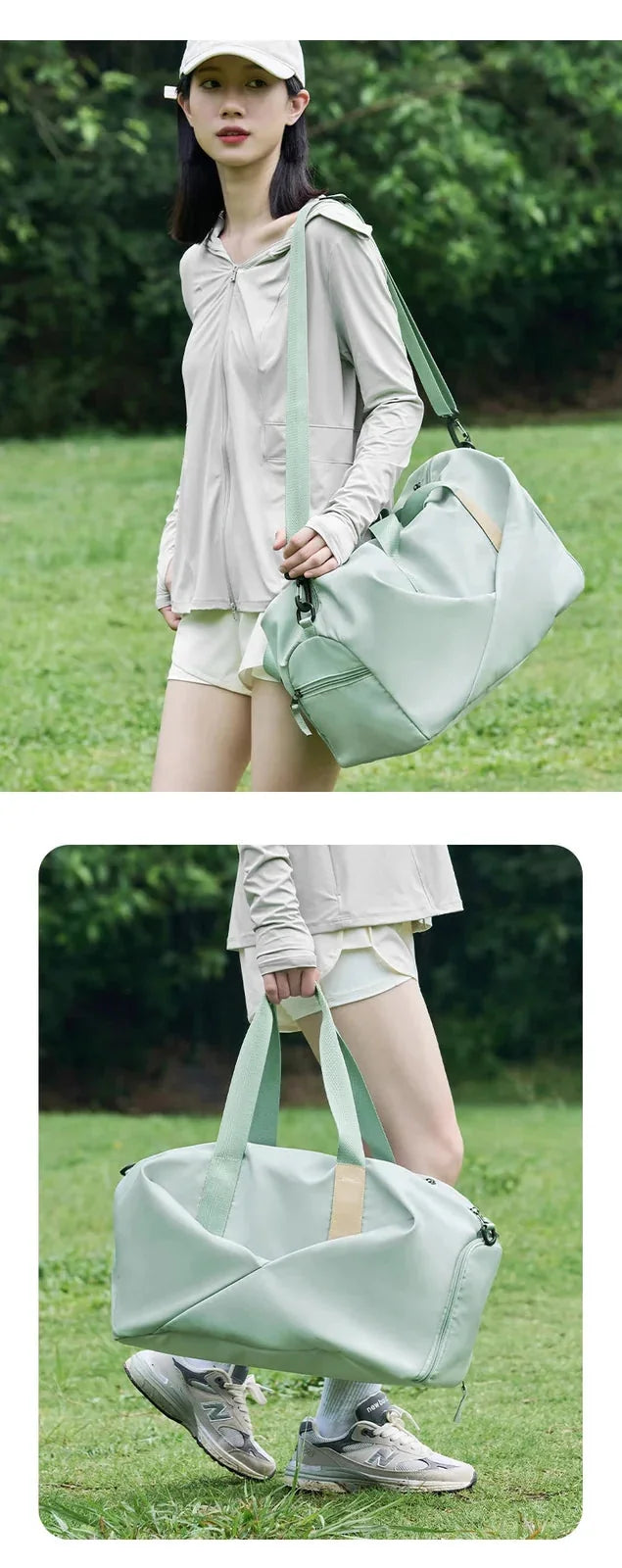 lightweight yoga bag | water-resistant gym bag | travel-friendly carry bag | ultrasonic cleaning