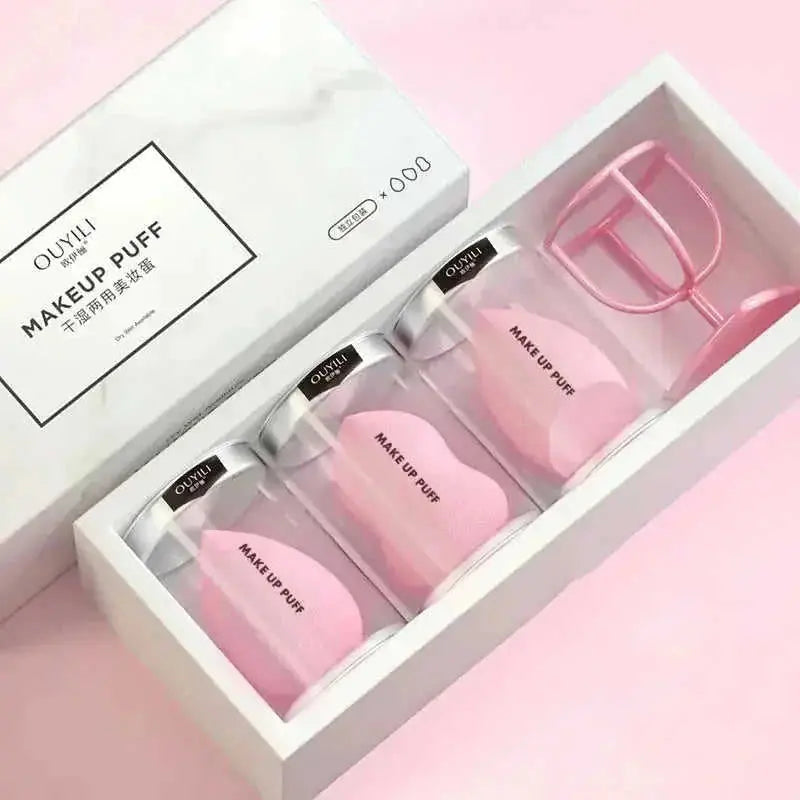 beauty blender egg sponge | reusable makeup sponge | latex-free cosmetic puff | energy saving