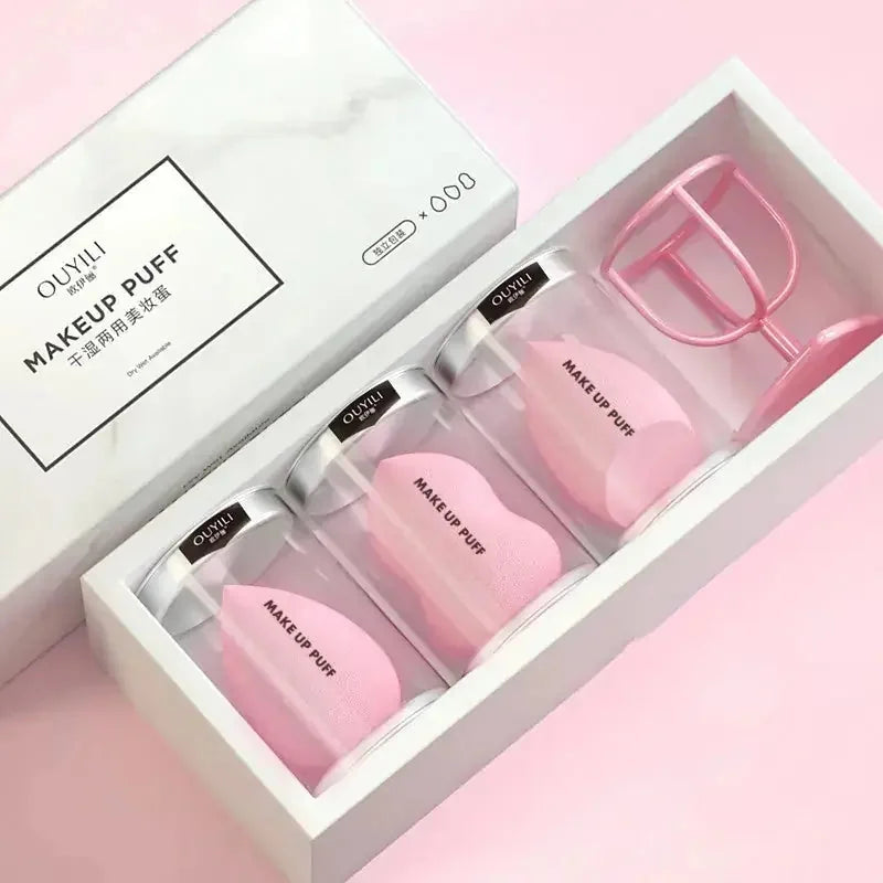 beauty blender egg sponge | reusable makeup sponge | latex-free cosmetic puff | energy saving