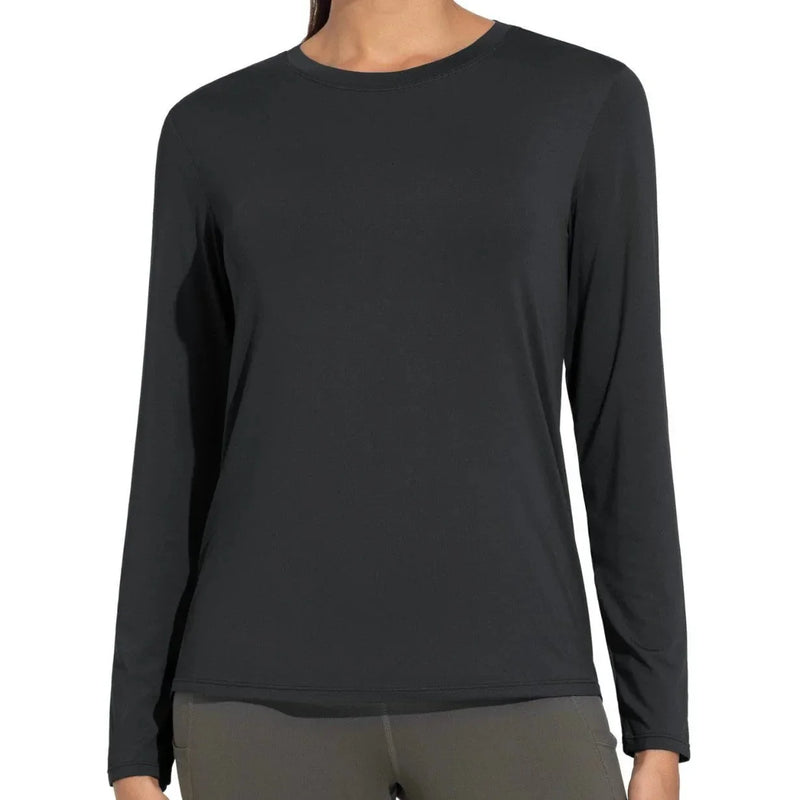 moisture-wicking fabric | lightweight running top | breathable long sleeve shirt | energy saving