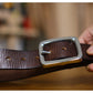 Retro Thick Pure Steel Hand-rub Color Men's Belt meifu market