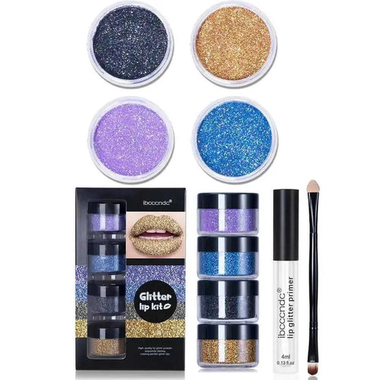 glitter lip gloss kit | waterproof lip gloss | long lasting lipstick | energy saving