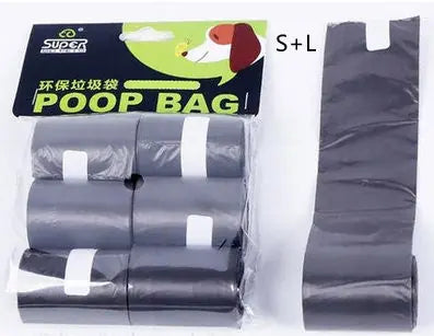 Dog Pet Travel Foldable Pooper Scooper With 1 Roll Decomposable bags Poop Scoop Clean Pick Up Excreta Cleaner Epacket Shipping Meifu Market