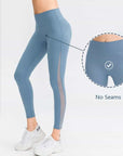 Butt Lifting Workout Leggings For Women Seamless High Waisted Yoga Pants 