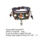 handmade leather bracelet | adjustable wrap bracelet | brown leather unisex jewelry | energy saving