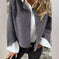 Batwing Sleeve Cardigan Women - Cropped Cashmere Jacket Loose Fit Meifu Market
