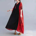 Bohemian Hippie Maxi Dress - Cotton Long Dress Women Vintage Boho - Meifu Market