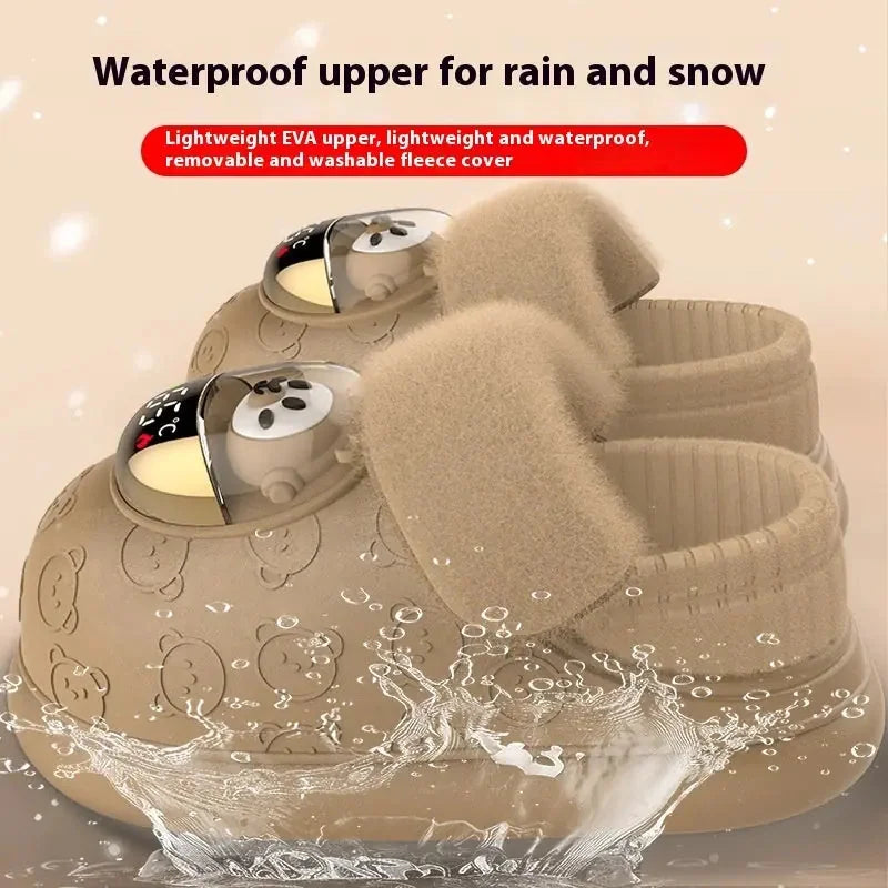 thermoelectric heated boots | rechargeable heated shoes | usb powered heating footwear | energy saving