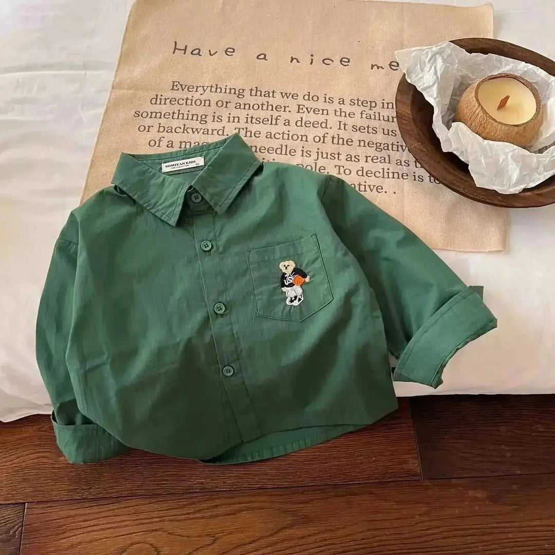 organic cotton long sleeve shirt | toddler casual clothing autumn | childrens long sleeve cotton shirt | energy saving