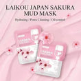 japan pink clay mask for face | deep cleansing facial mask | moisturizing clay mask for dry skin | energy saving