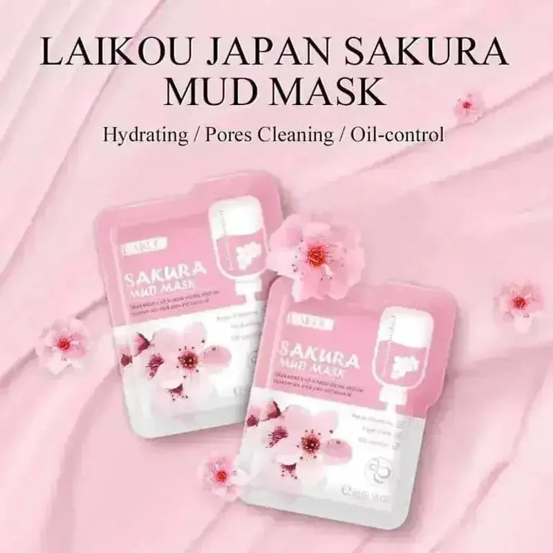 japan pink clay mask for face | deep cleansing facial mask | moisturizing clay mask for dry skin | energy saving
