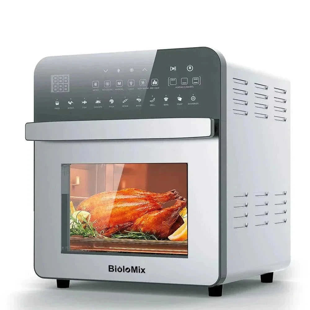 stainless steel air fryer oven | double heating technology | large capacity family oven | energy saving
