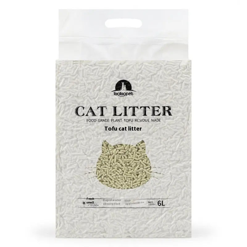 Green Tea Flavour Biodegradable Plant Cat Litter Meifu Market