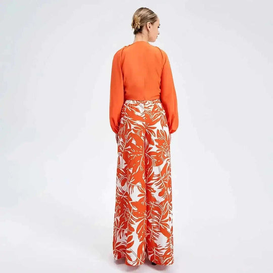 stretch-fabric pantsuit | office-to-evening outfit | free shipping on orders | energy saving