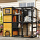 GO Large Cat Catio 4 Tiers Cat Enclosure For Outdoor, Cat House Weatherproof Attached To Window For Multiple Cats With Pla...